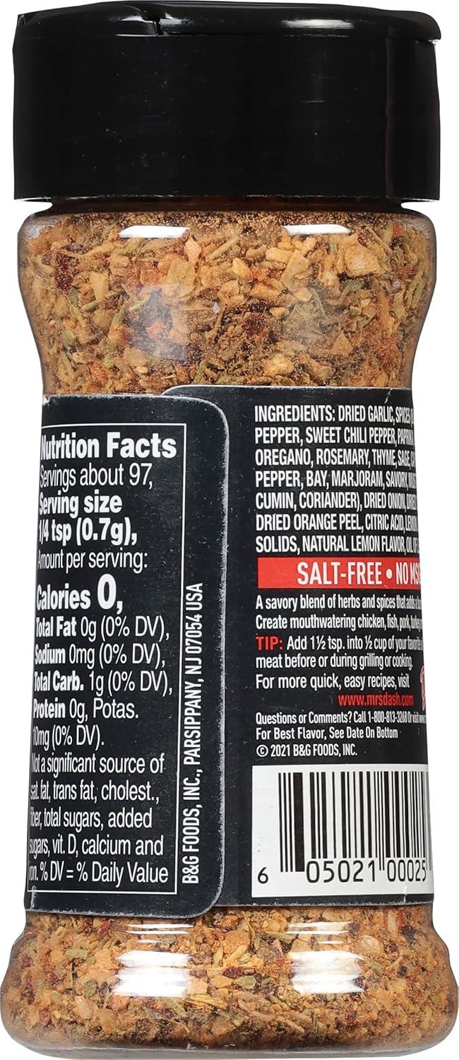image:imageDash SaltFree Grilling Blend Chicken 24 OunceGarlic Onion Pepper Sweet