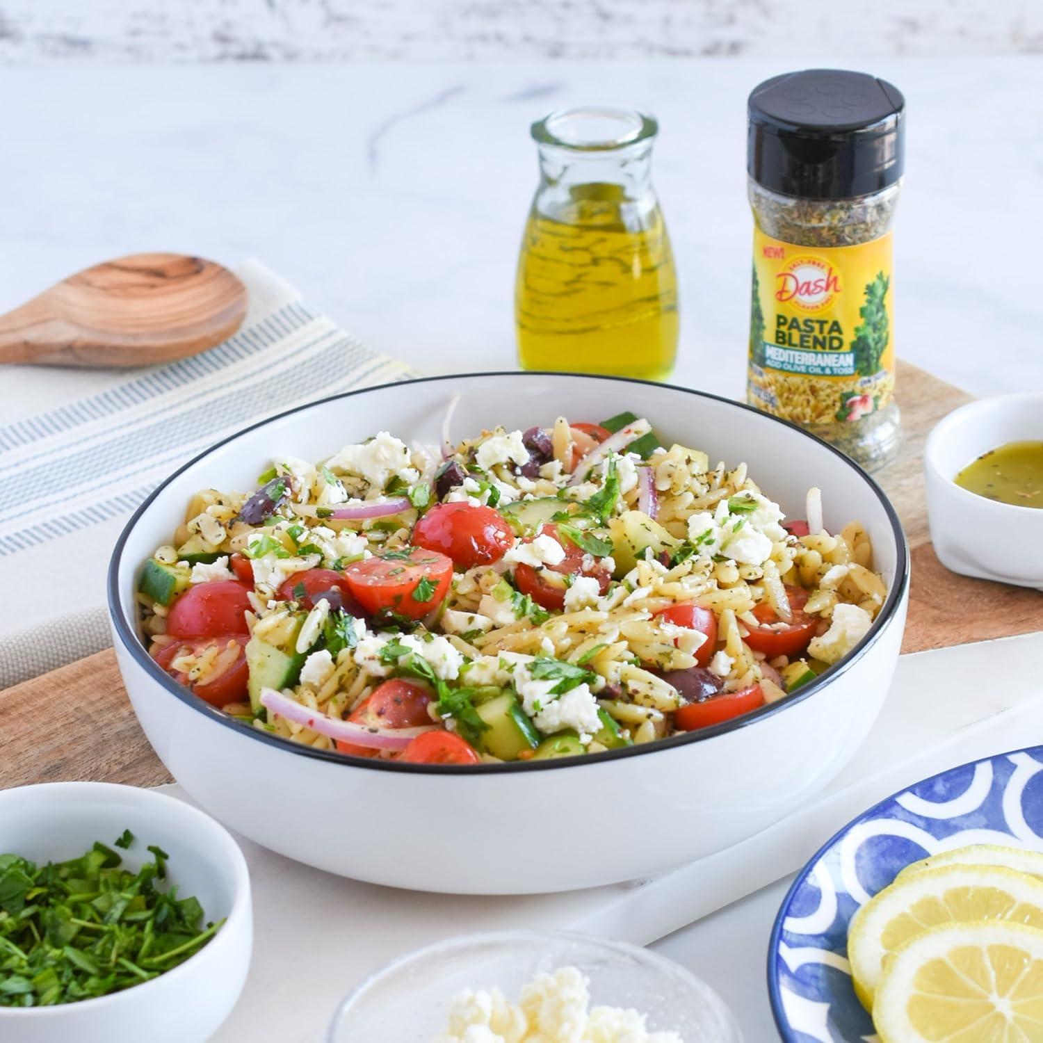 image:imageDash SaltFree Pasta Seasoning Blends Spicy Italian 16 Ounce Pack of 8Mediterranean