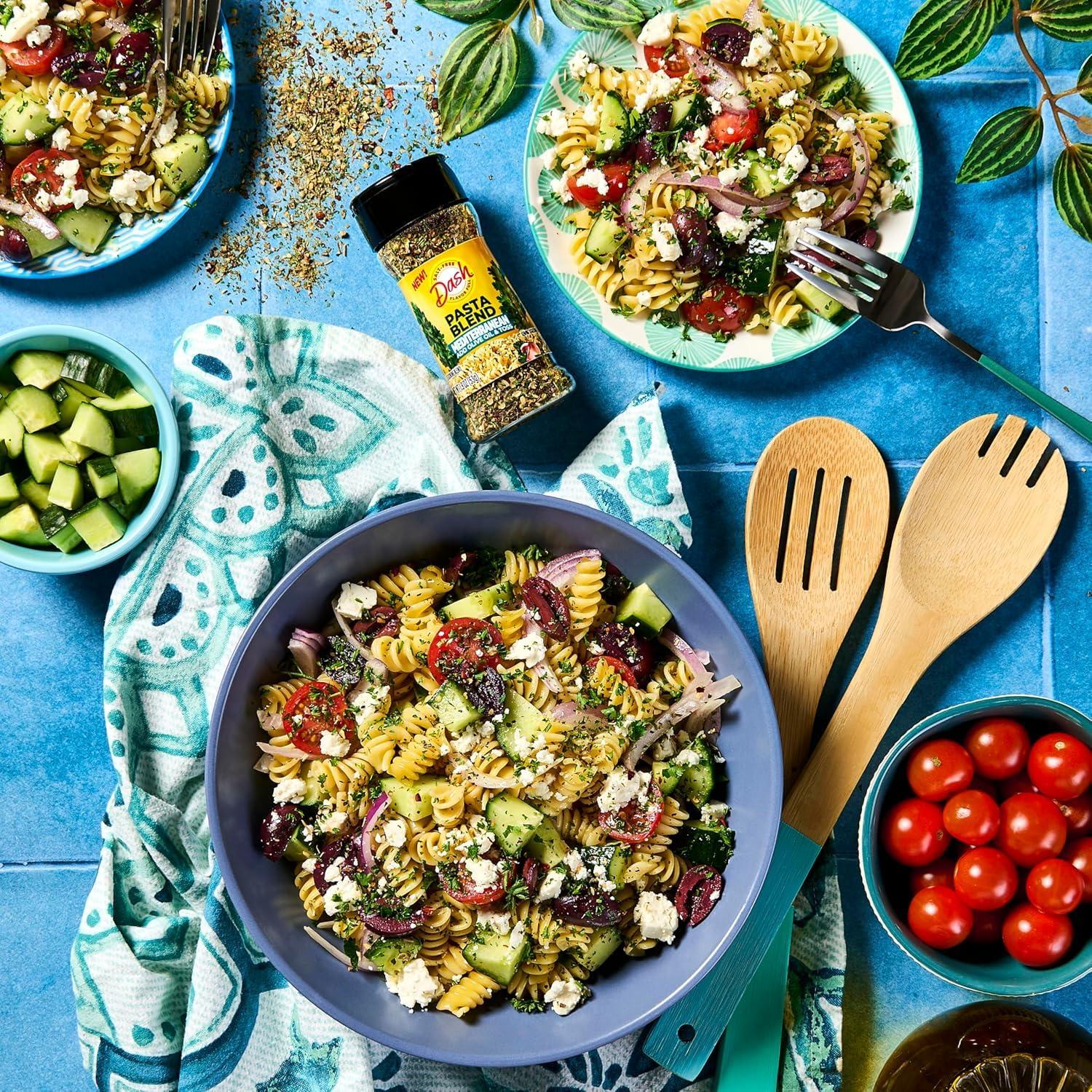 image:imageDash SaltFree Pasta Seasoning Blends Spicy Italian 16 Ounce Pack of 8Mediterranean