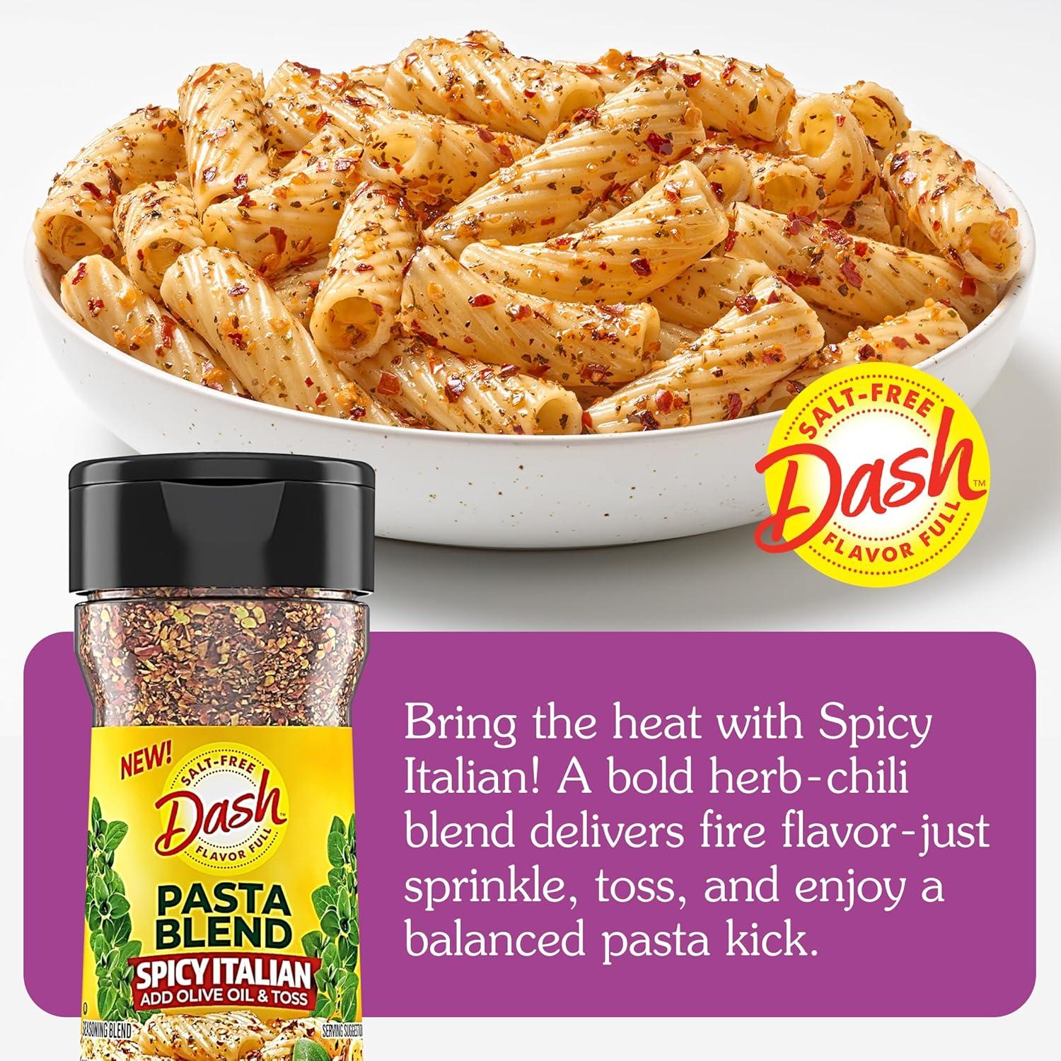 image:imageDash SaltFree Pasta Seasoning Blends Spicy Italian 16 Ounce Pack of 8Spicy Italian
