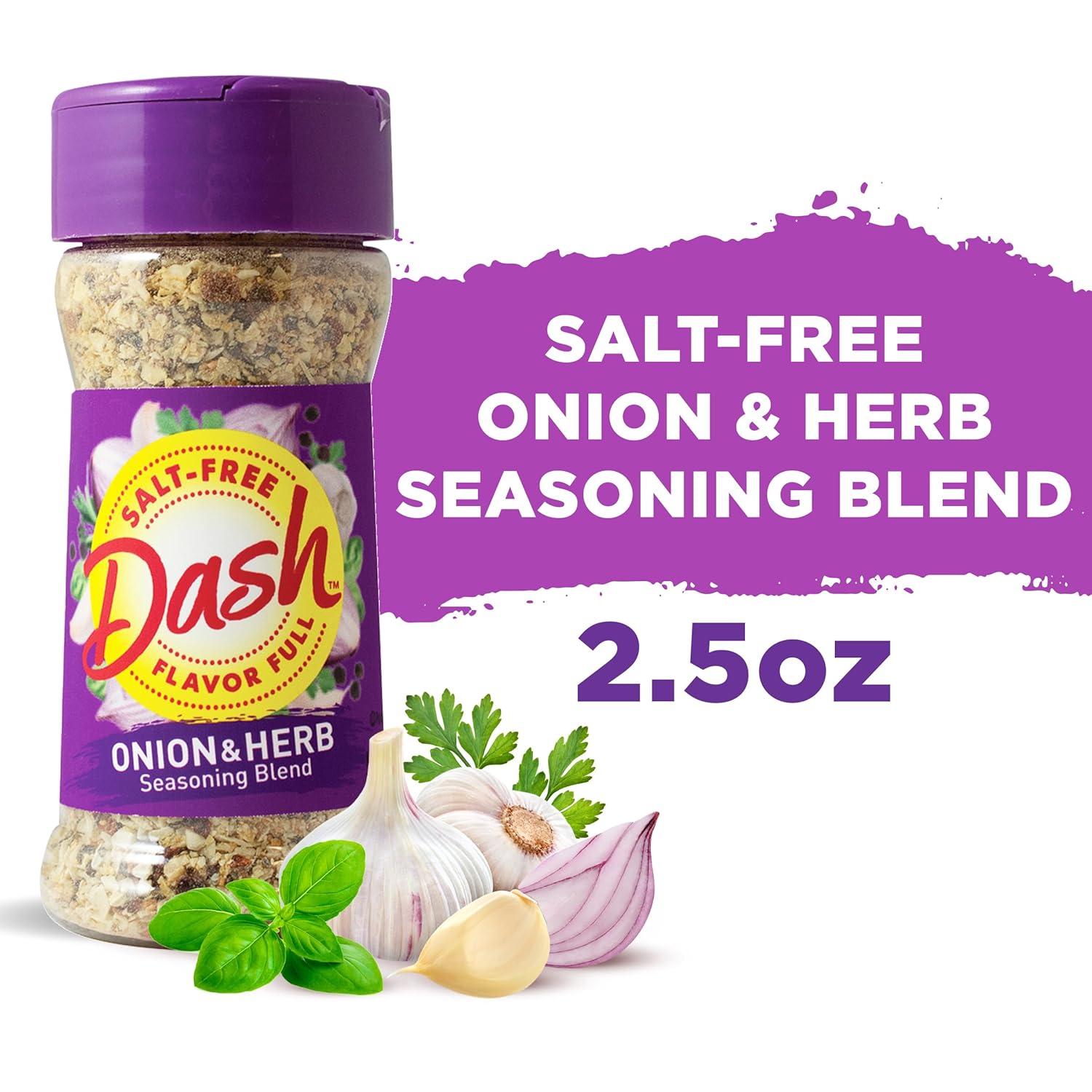 image:imageDash SaltFree Seasoning Blend Onion amp Herb 25 Ounce Pack of 8Onion Herb
