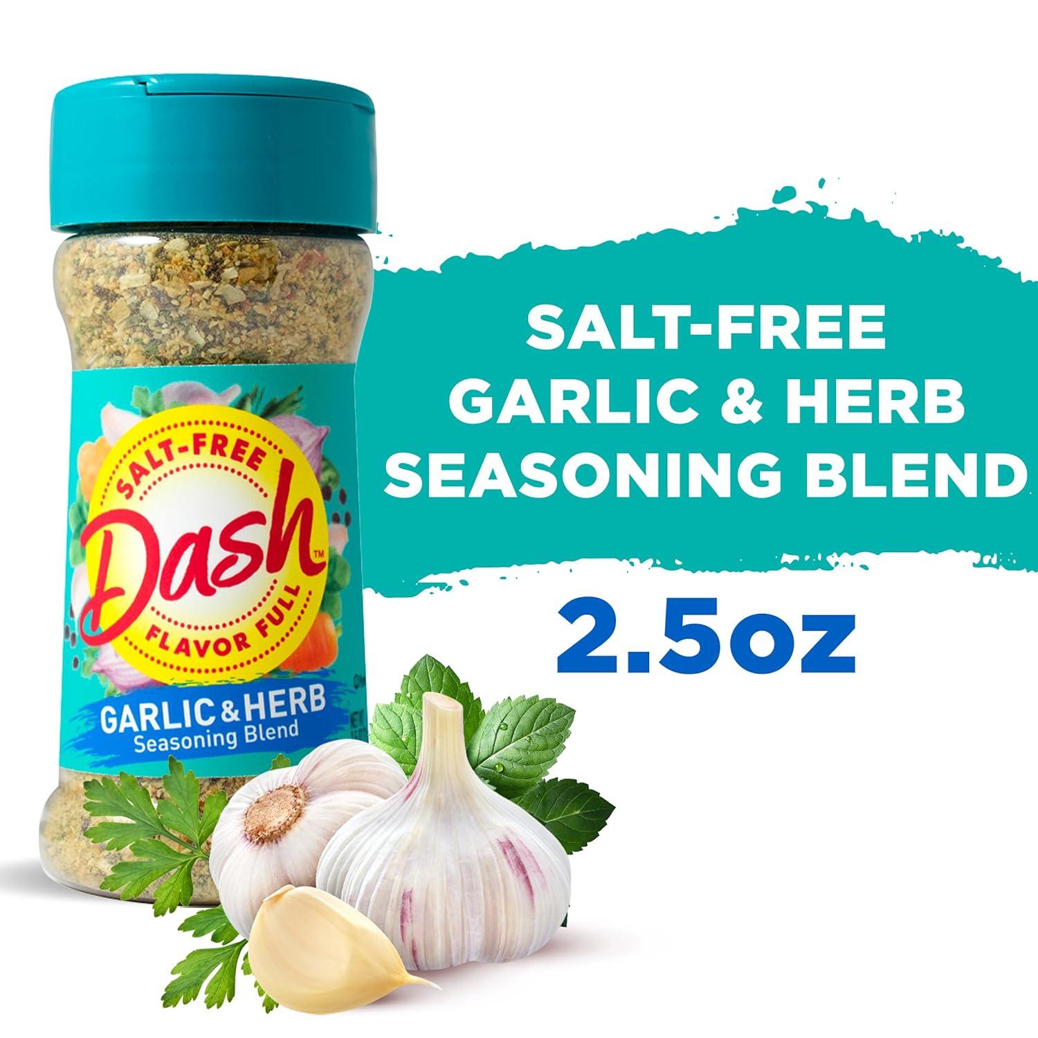 image:imageDash SaltFree Seasoning Blend Southwest Chipotle 25 OunceGarlic Herb