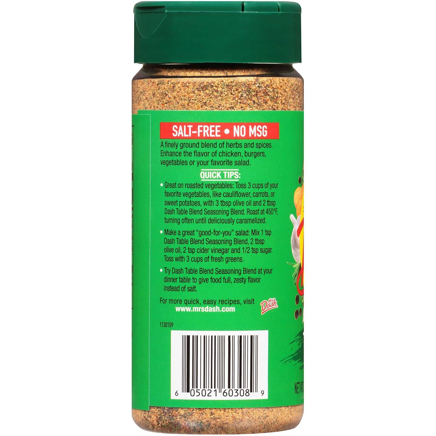 image:imageDash SaltFree Seasoning Blend Table Blend 675 Ounce675 Ounce Pack of 1