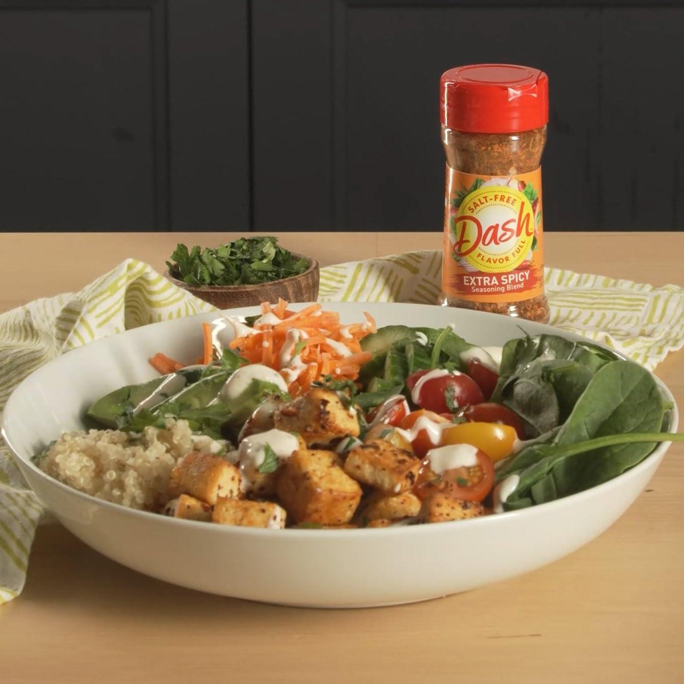 image:imageDash SaltFree Taco Seasoning Blend 25 OunceExtra Spicy