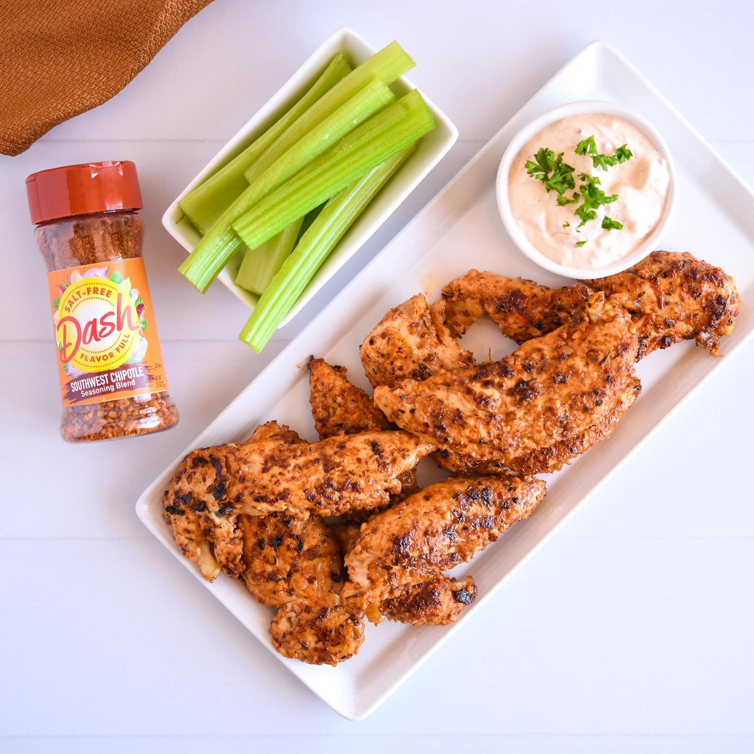 image:imageDash SaltFree Taco Seasoning Blend 25 OunceExtra Spicy