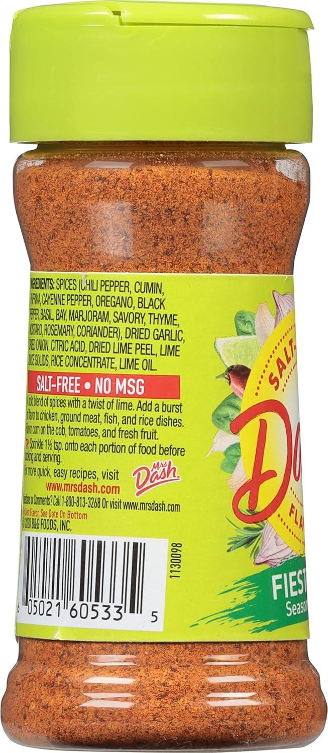 image:imageDash SaltFree Taco Seasoning Blend 25 OunceFiesta Lime