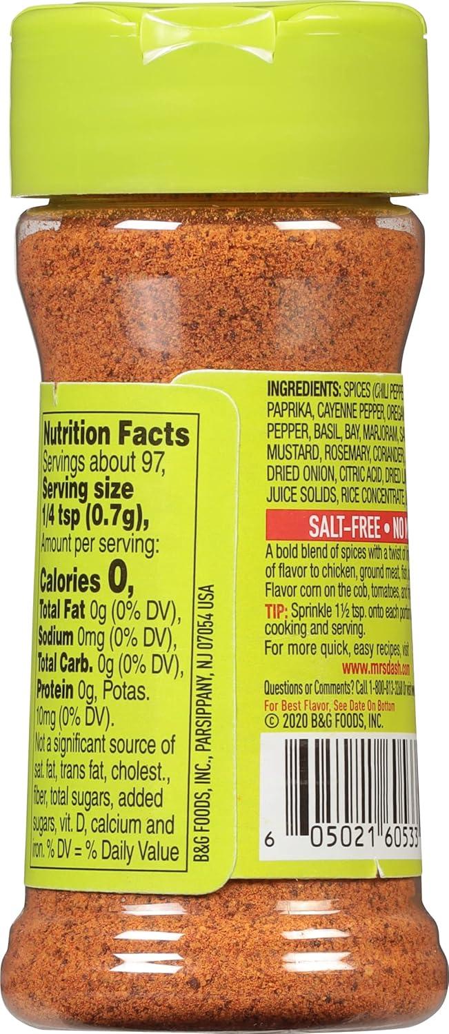 image:imageDash SaltFree Taco Seasoning Blend 25 OunceFiesta Lime