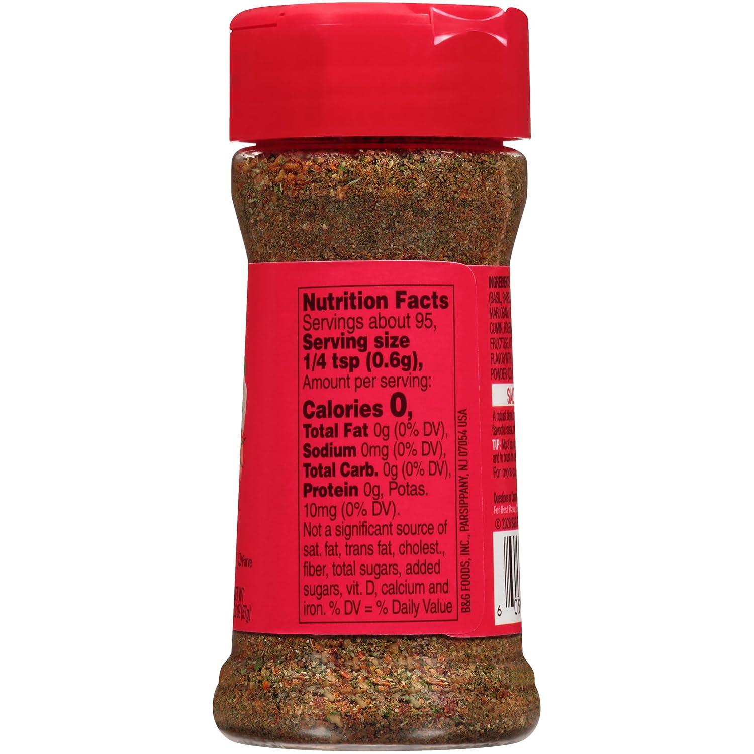 image:imageDash SaltFree Taco Seasoning Blend 25 OunceTomato Basil Garlic