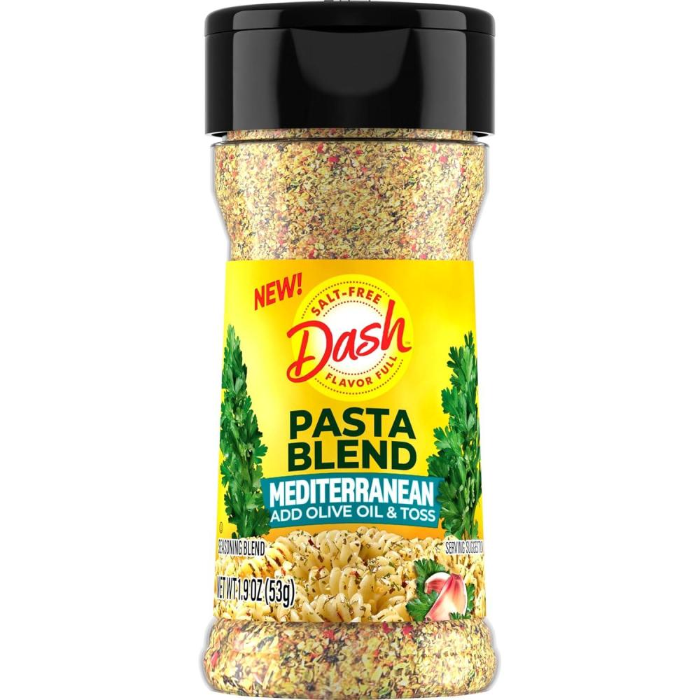 image:imageDash SaltFree Pasta Seasoning Blends Spicy Italian 16 Ounce Pack of 8Mediterranean