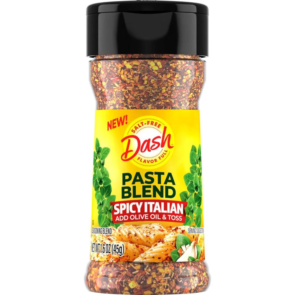 image:imageDash SaltFree Pasta Seasoning Blends Spicy Italian 16 Ounce Pack of 8Spicy Italian