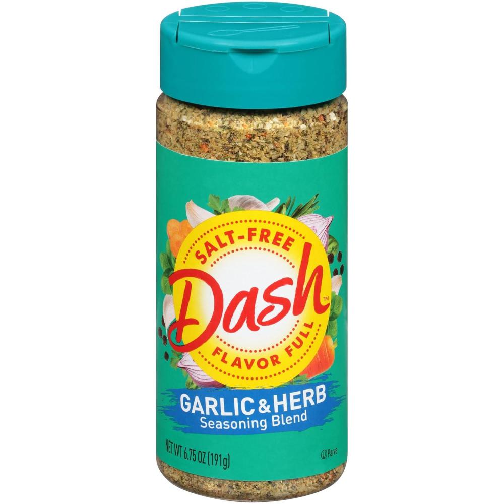 image:imageDash SaltFree Seasoning Blend Garlic amp Herb 675 Ounce675 Ounce Pack of 1