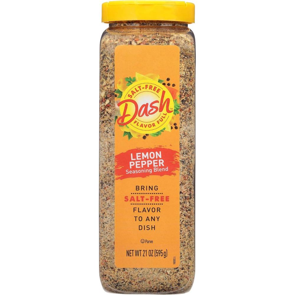 image:imageDash SaltFree Seasoning Blend Original 21 OunceLemon Pepper