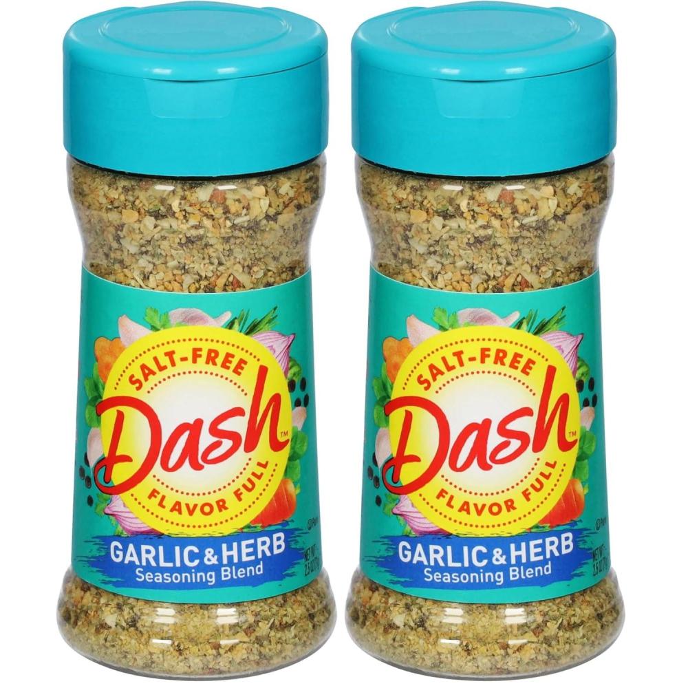 image:imageDash SaltFree Seasoning Blend Southwest Chipotle 25 OunceGarlic Herb
